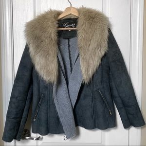 Guess Faux Fur Jacket